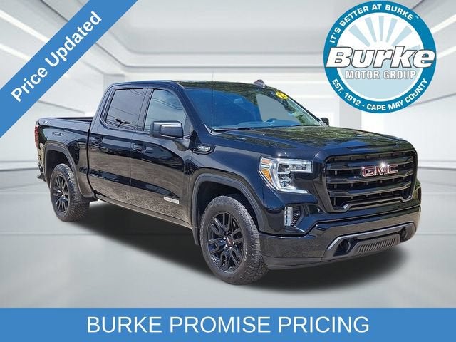 2020 GMC Sierra 1500 Elevation in Onyx Black — front three-quarter view